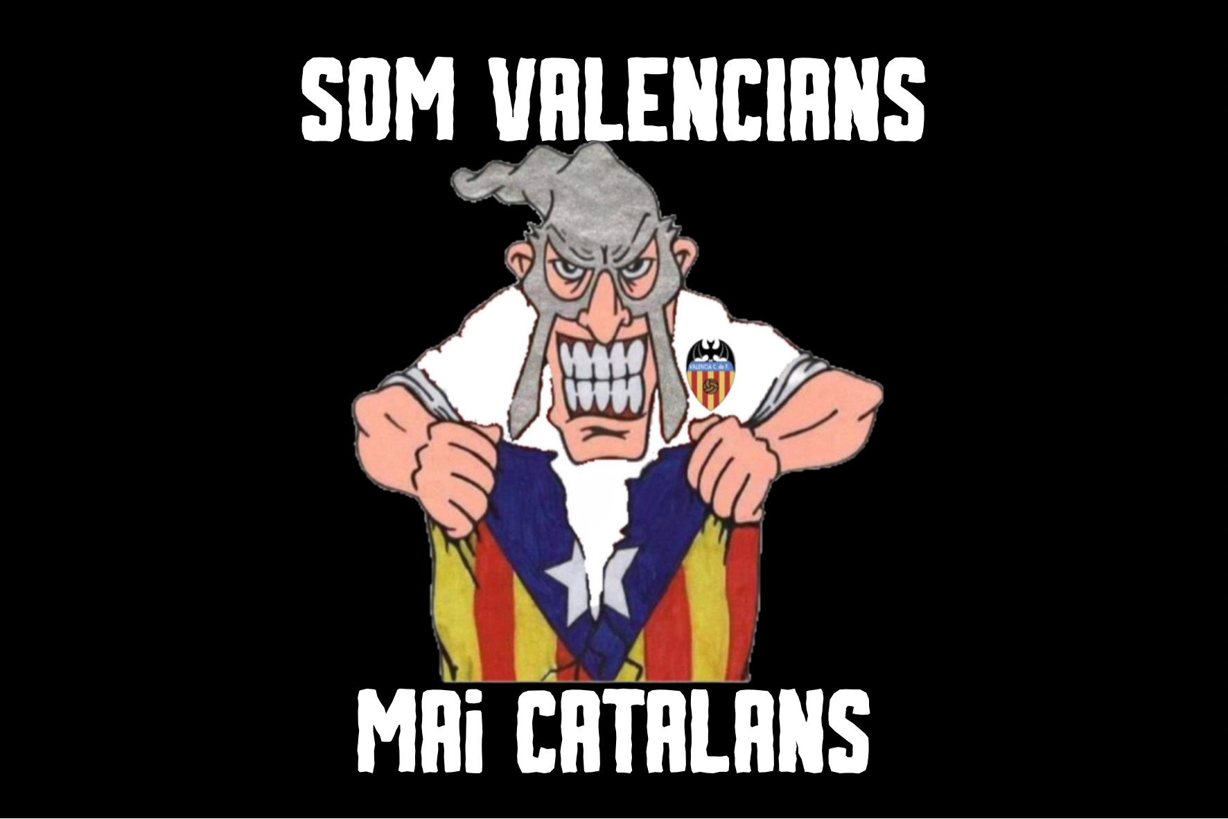 Pack 12ud Som Valencians Sticker